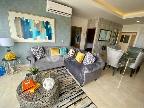 Departamento de 2 recámaras en Marina Platino Plus, Mazatlán